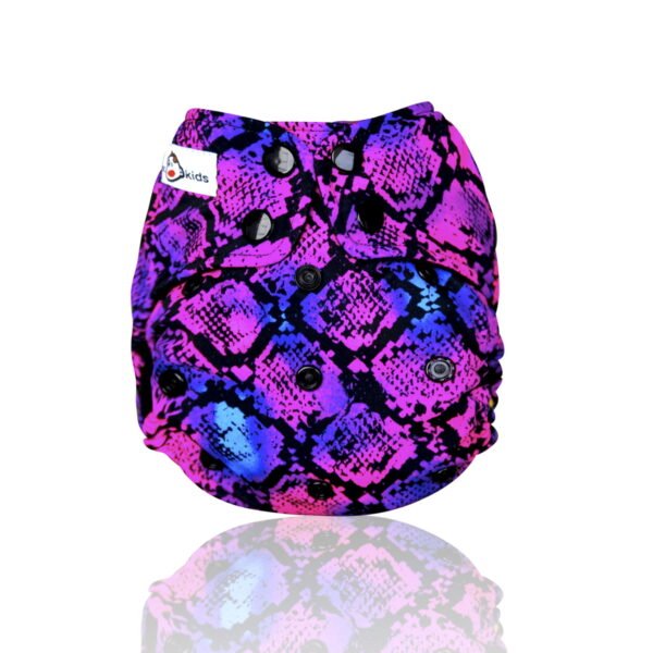 Swim Diaper - Eclectic Moves Square Blue