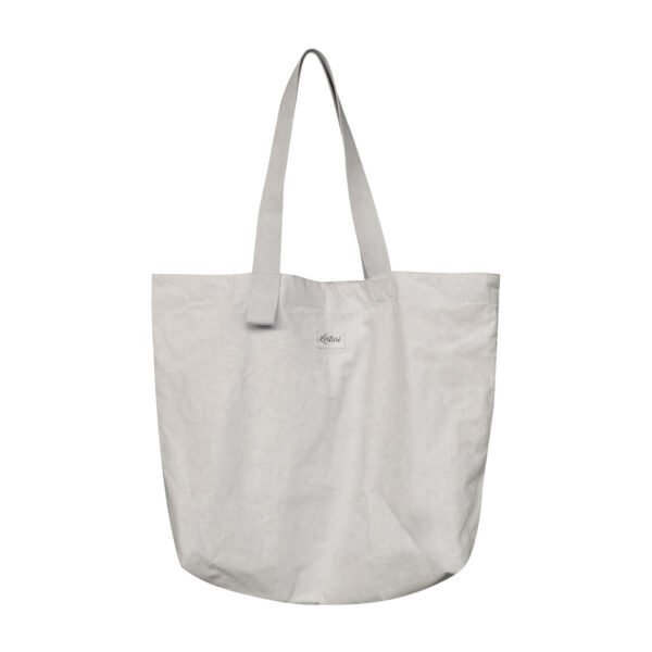 Lestari Reusable Grocery Bag Natural Cotton - Double Sided